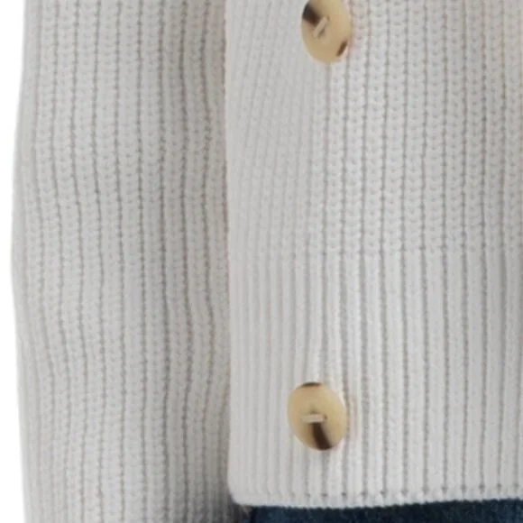 VINCE Double Breasted Sweater Jacket